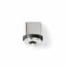 USB-Kabel | USB 2.0 | USB-A Male | USB Micro-B Male / USB-C™ Male | 10 W | No Data Transfer | Vernikkeld | 2.00 m | Rond | Nylon
