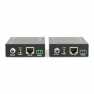 HDMI™-Extender | Over Cat6 | tot 60 m | 4K@60Hz | 18 Gbps | Metaal | Antraciet