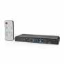 HDMI™-Extractor | 2x HDMI™ Input | TosLink Female / 1x HDMI™ Output / 2x RCA / 3.5 mm | Maximale resolutie: 4K@60Hz | 18 Gbps | 