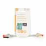 CAT6 Netwerkkabel | RJ45 Male | RJ45 Male | S/FTP | 0.15 m | Rond | LSZH | Grijs | Label