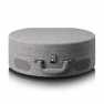 Houten retro platenspeler met ingebouwde speakers, Bluetooth® en AT3600L cassette Grijs