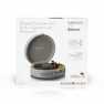 Houten retro platenspeler met ingebouwde speakers, Bluetooth® en AT3600L cassette Grijs