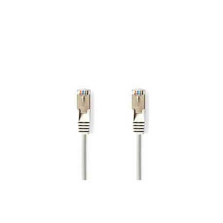 CAT5e Netwerkkabel | SF/UTP | RJ45 Male | RJ45 Male | 10.0 m | Rond | PVC | Grijs | Doos