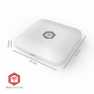 SmartLife Klimaatsensor | Zigbee 3.0 | Batterij Gevoed | Android™ / IOS | Wit