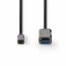 Actieve Optische USB-Kabel | USB-C™ Male | HDMI™ Connector | 18 Gbps | 50.0 m | Rond | PVC | Zwart | Gift Box