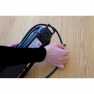 Premium-Line, stekkerdoos 6-voudig met overspanningsbeveiliging tot 60.000 A (3.00 m kabel en met schakelaar) TYPE E