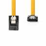 SATA Kabel | 6 Gbps | SATA 7-Pins Female | SATA 7-Pins Female | Vernikkeld | 1.00 m | Plat | PVC | Geel | Polybag