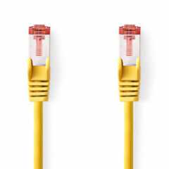 CAT6 Netwerkkabel | RJ45 Male | RJ45 Male | S/FTP | 2.00 m | Rond | LSZH | Geel | Envelop