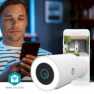 SmartLife Camera voor Buiten | Wi-Fi | Spotlight | 3MP Full HD 1296p | IP65 | Cloud Opslag (optioneel) / microSD (niet inbegrepe
