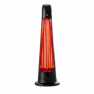 SmartLife Patio Verwarmer | Wi-Fi | 1200 W | 2 Warmte Standen | Zwenkfunctie | Omvalpreventie | IP24 | Zwart