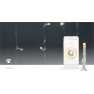 SmartLife-kerstverlichting | Gordijn | Wi-Fi | Warm Wit | 200 LED's | 3.00 m | Android™ / IOS