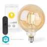 SmartLife LED Filamentlamp | Wi-Fi | E27 | 806 lm | 7 W | Warm Wit | 1800 - 3000 K | Glas | Android™ / IOS | Globe | 1 Stuks
